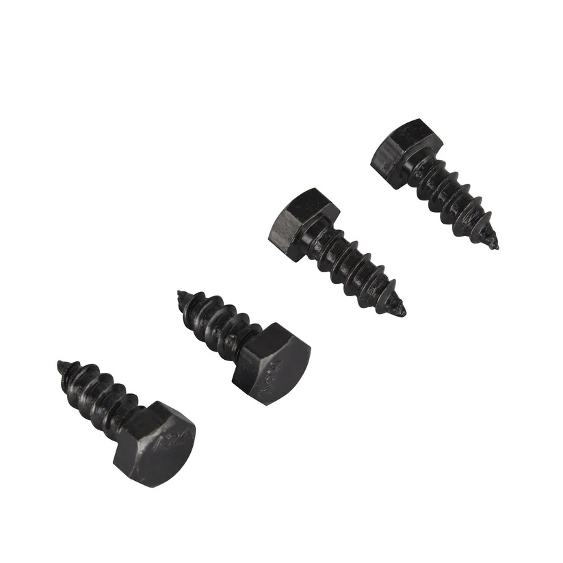 3/8 in. x 1 in. Lag Bolt Screws for Security Bar Window Guard