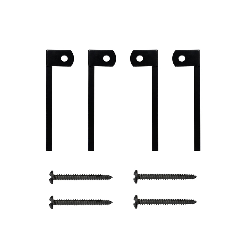 Flush-Mount Window Bar Brackets